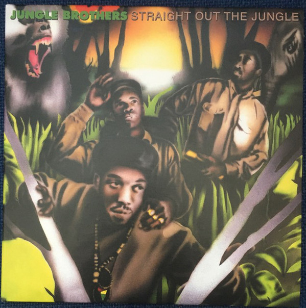 JUNGLE BROTHERS - STRAIGHT OUT THE JUNGLE / BLACK IS BLACK